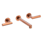 Newport Brass Pavani 3-3121 — Llave de Lavabo de Pared — Cobre Antiguo