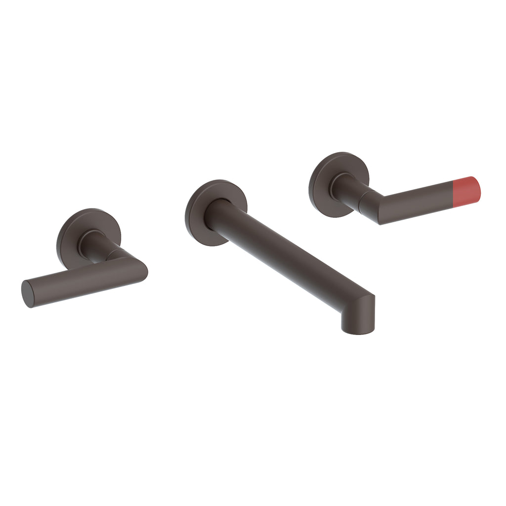 Newport Brass Pavani 3-3121 — Llave de Lavabo de Pared — Bronce Aceitado