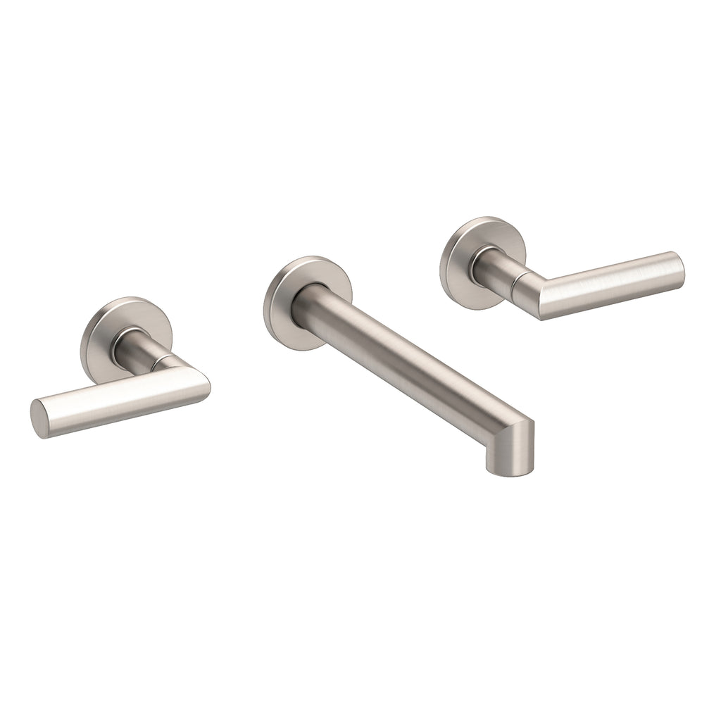 Newport Brass Pavani 3-3121 — Llave de Lavabo de Pared — Níquel Satinado (PVD)