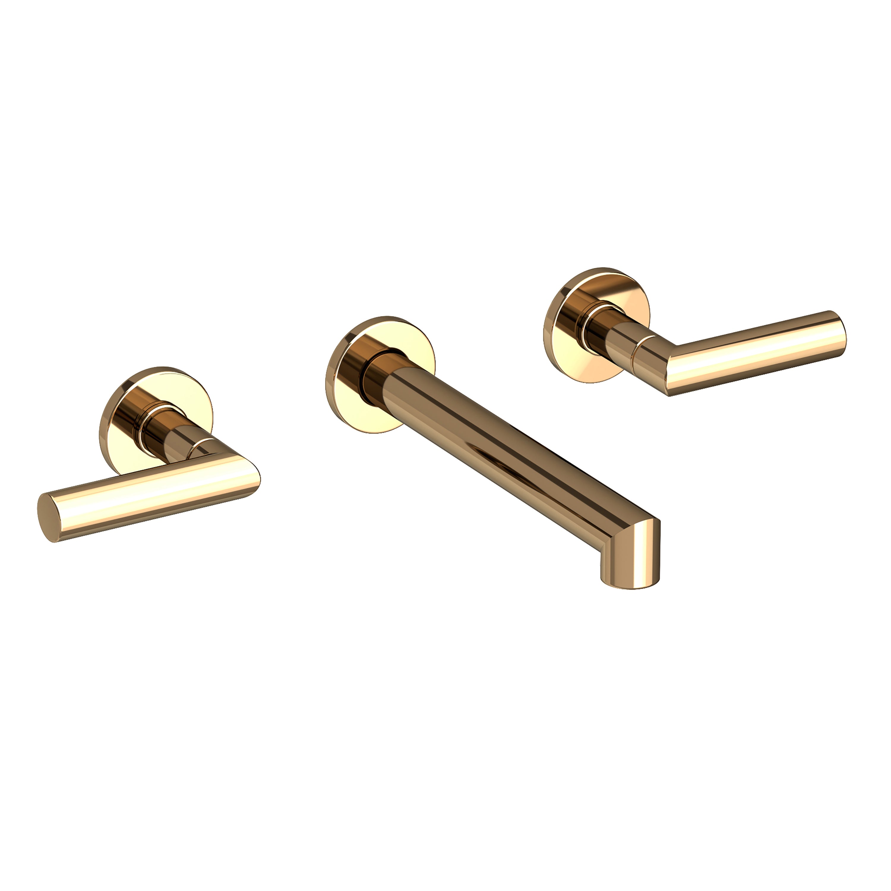 Newport Brass Pavani 3-3121 — Llave de Lavabo de Pared — Oro Francés (PVD)