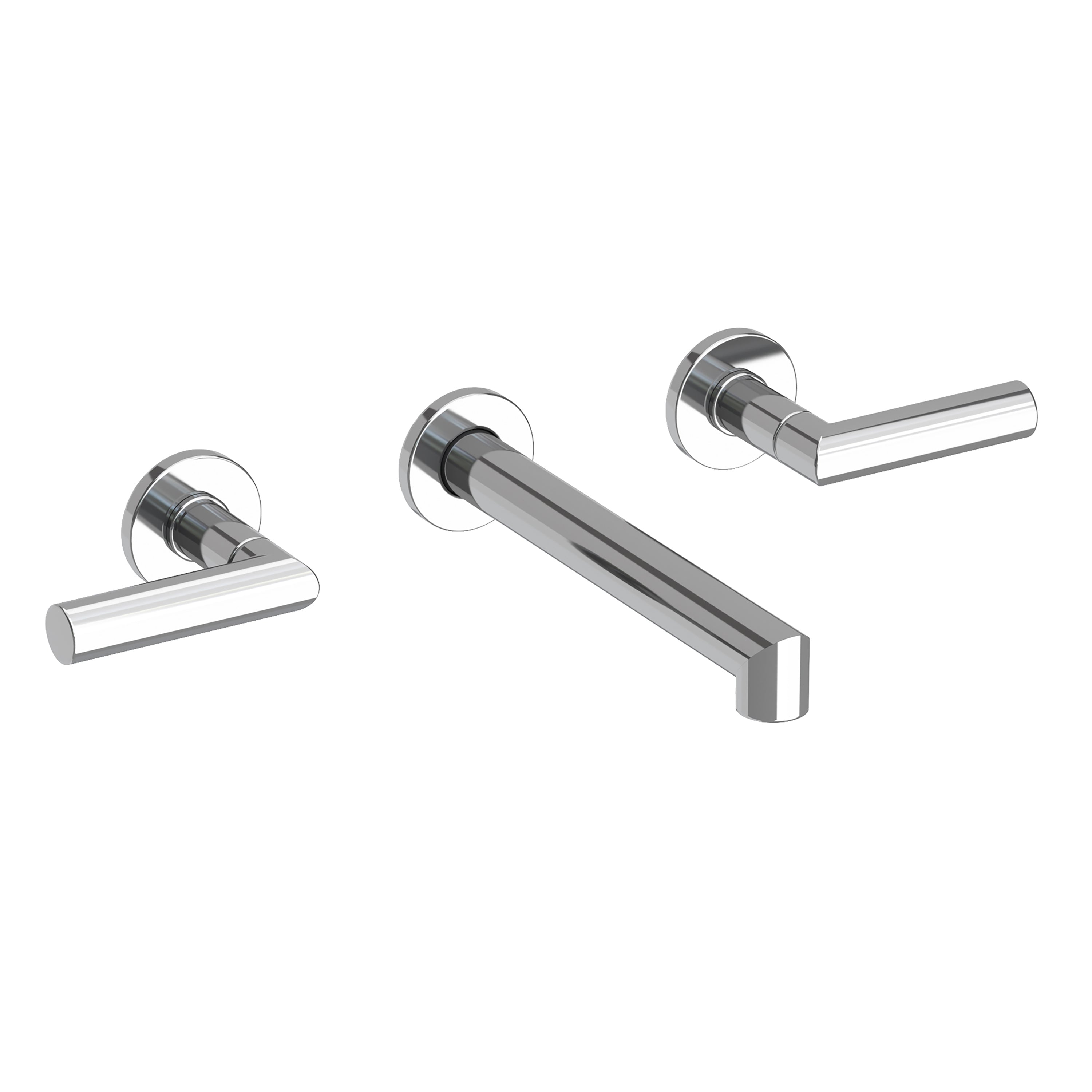 Newport Brass Pavani 3-3121 — Llave de Lavabo de Pared — Cromo Pulido