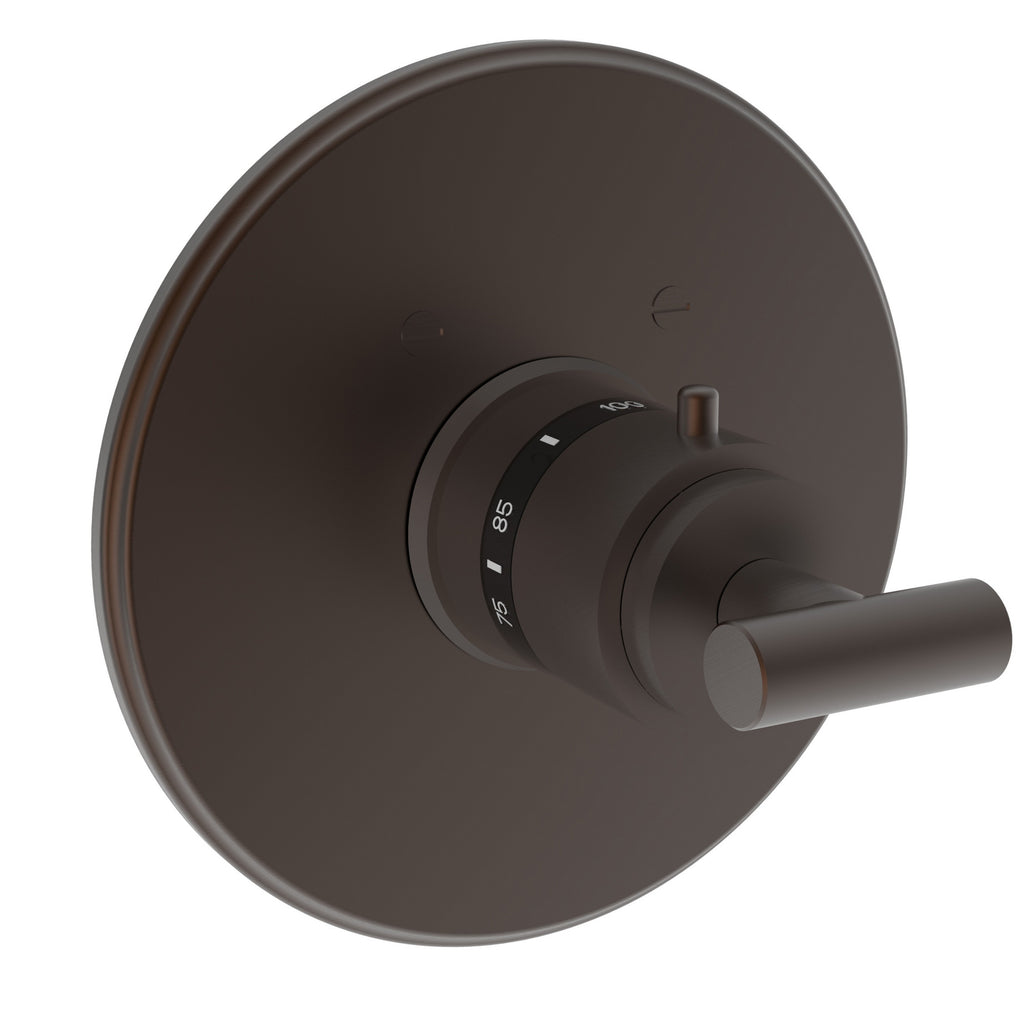 Newport Brass Pavani 3-994LTR — Placa Termostática Redonda de 3/4" — Bronce Inglés