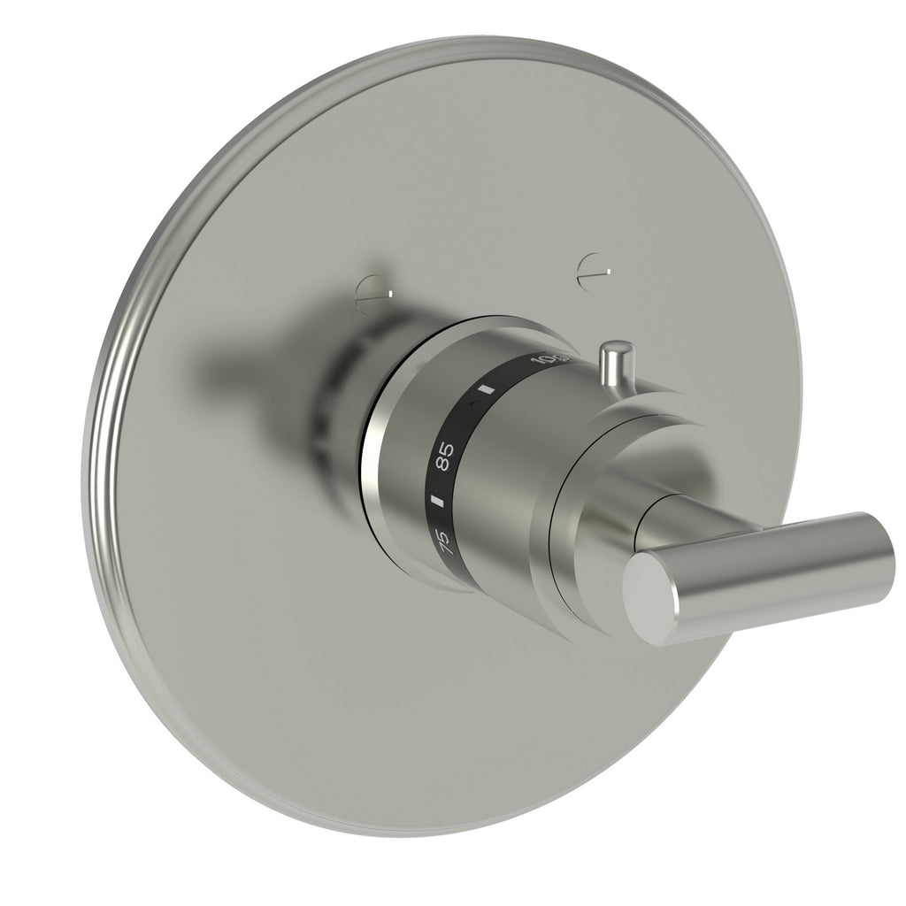 Newport Brass Pavani 3-994LTR — Placa Termostática Redonda de 3/4" — Níquel Pulido (Natural)