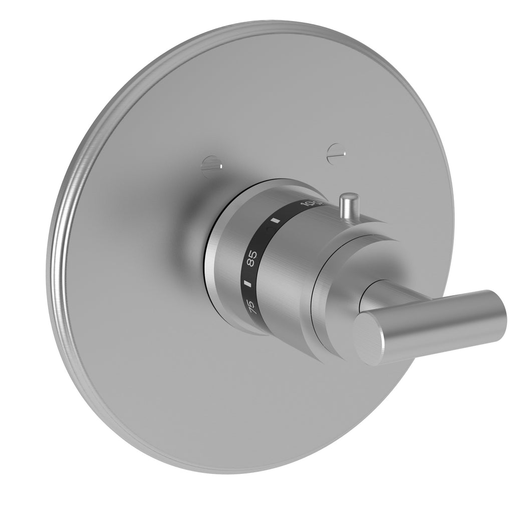 Newport Brass Pavani 3-994LTR — Placa Termostática Redonda de 3/4" — Acero Inoxidable (PVD)