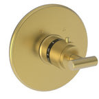 Newport Brass Pavani 3-994LTR — Placa Termostática Redonda de 3/4" — Oro Satinado (PVD)