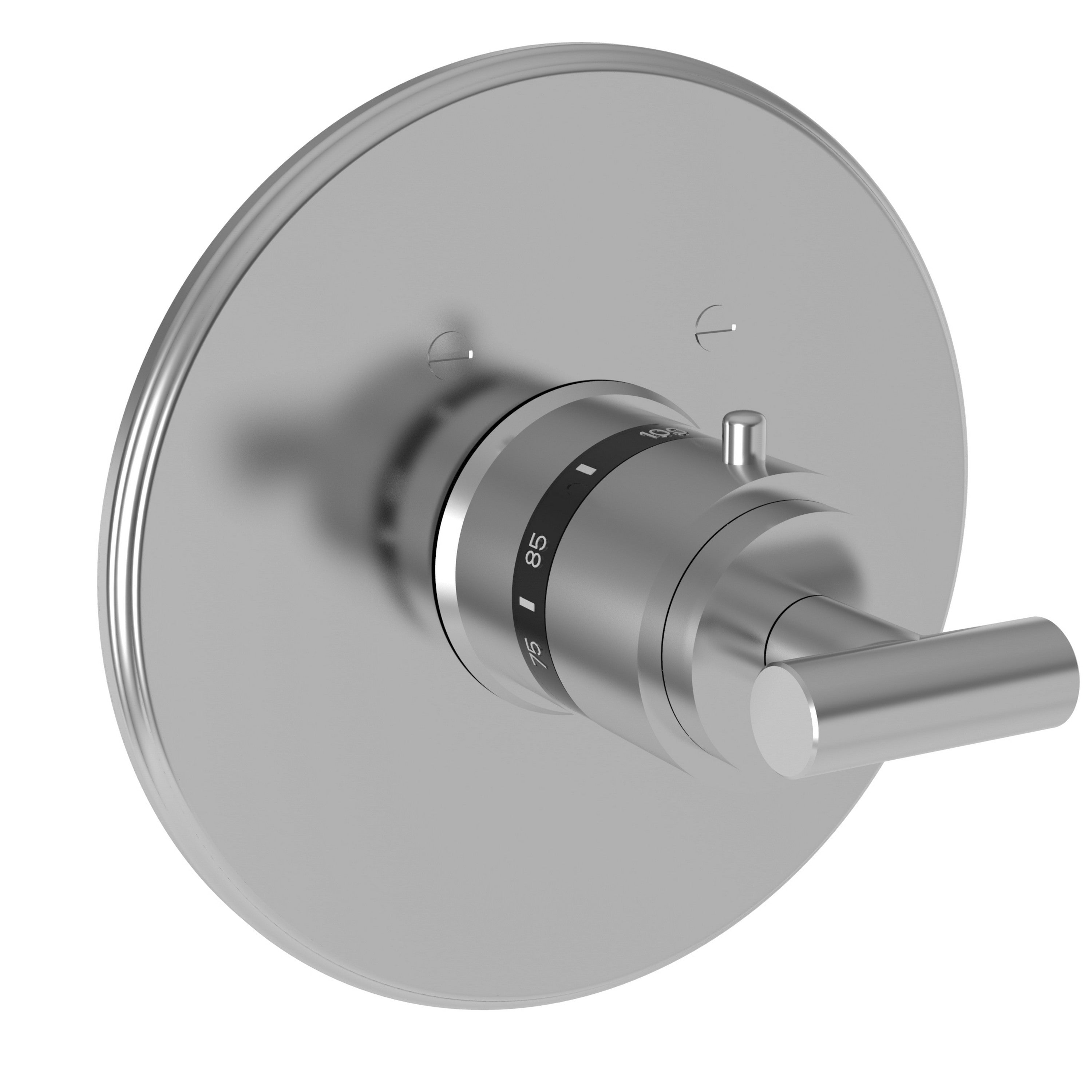 Newport Brass Pavani 3-994LTR — Placa Termostática Redonda de 3/4" — Cromo Pulido