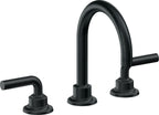California Faucets Descanso 8" Llave de Lavabo de 3 Orificios para Cubierta, con Dos Manerales - Manija Lisa