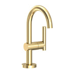 Newport Brass Pavani 3103 — Llave de Lavabo Monomando de Un Orificio — Latón Forever (PVD)