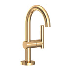 Newport Brass Pavani 3103 — Llave de Lavabo Monomando de Un Orificio — Latón sin Laca (Living)