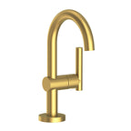 Newport Brass Pavani 3103 — Llave de Lavabo Monomando de Un Orificio — Latón Satinado (PVD)