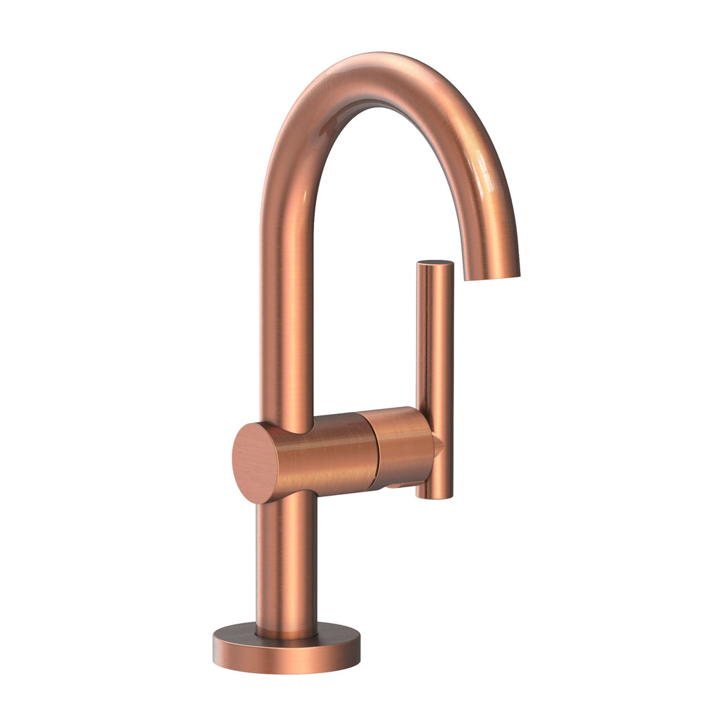 Newport Brass Pavani 3103 — Llave de Lavabo Monomando de Un Orificio — Cobre Antiguo