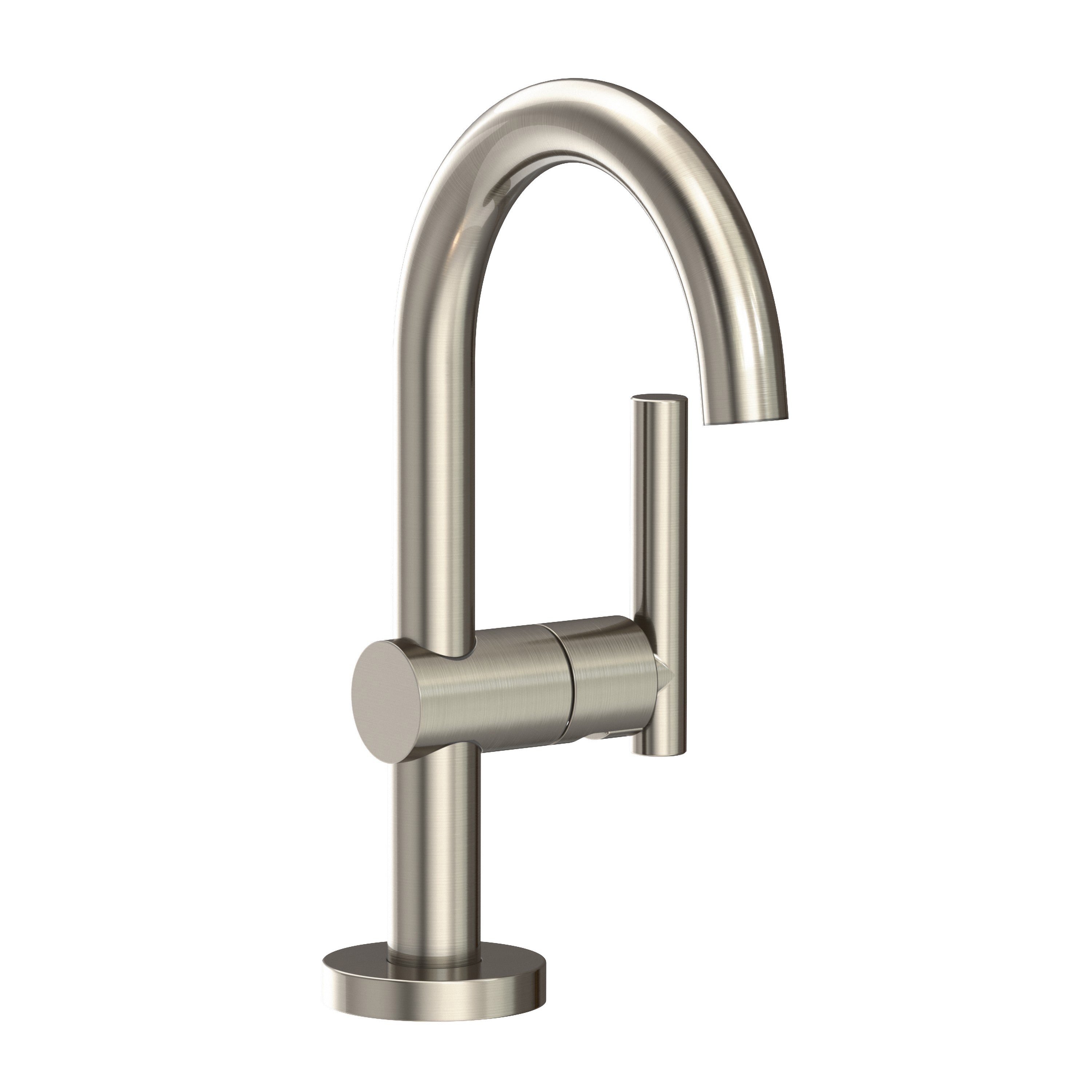 Newport Brass Pavani 3103 — Llave de Lavabo Monomando de Un Orificio — Níquel Antiguo