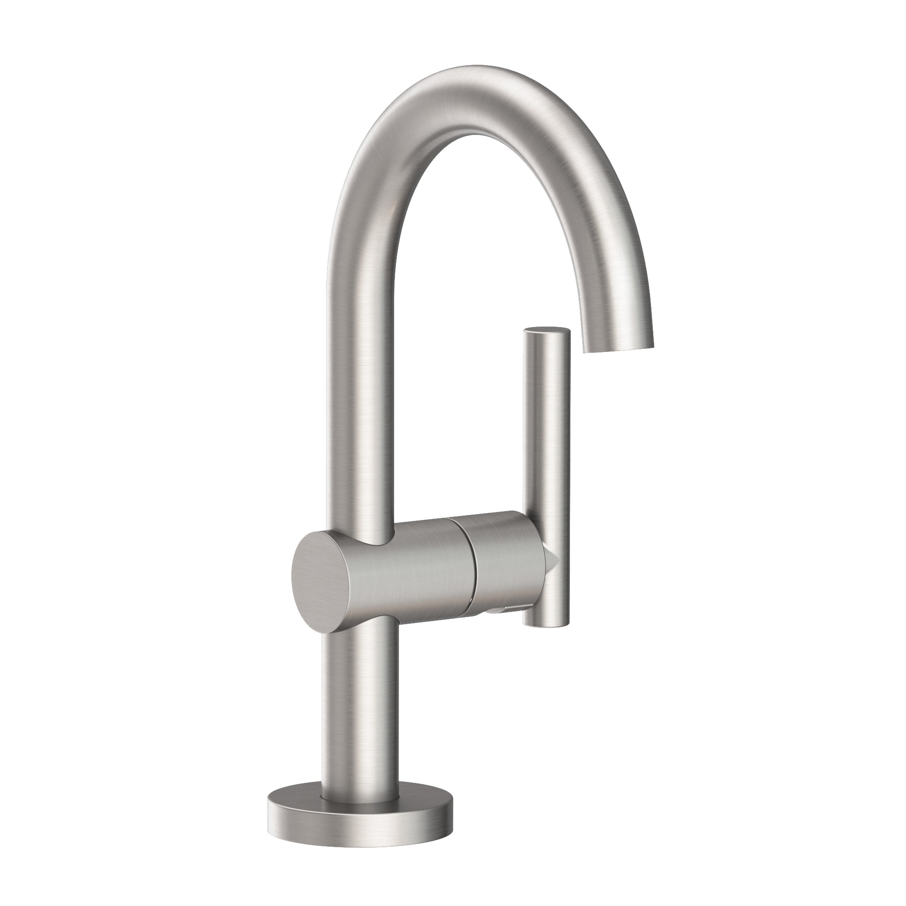 Newport Brass Pavani 3103 — Llave de Lavabo Monomando de Un Orificio — Acero Inoxidable (PVD)