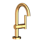 Newport Brass Pavani 3103 — Llave de Lavabo Monomando de Un Orificio — Oro Pulido (PVD)