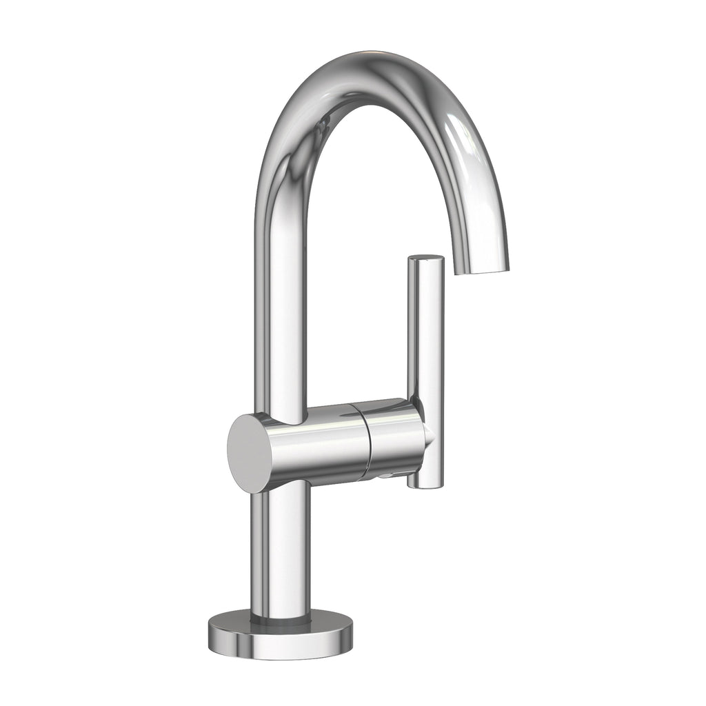 Newport Brass Pavani 3103 — Llave de Lavabo Monomando de Un Orificio — Cromo Pulido