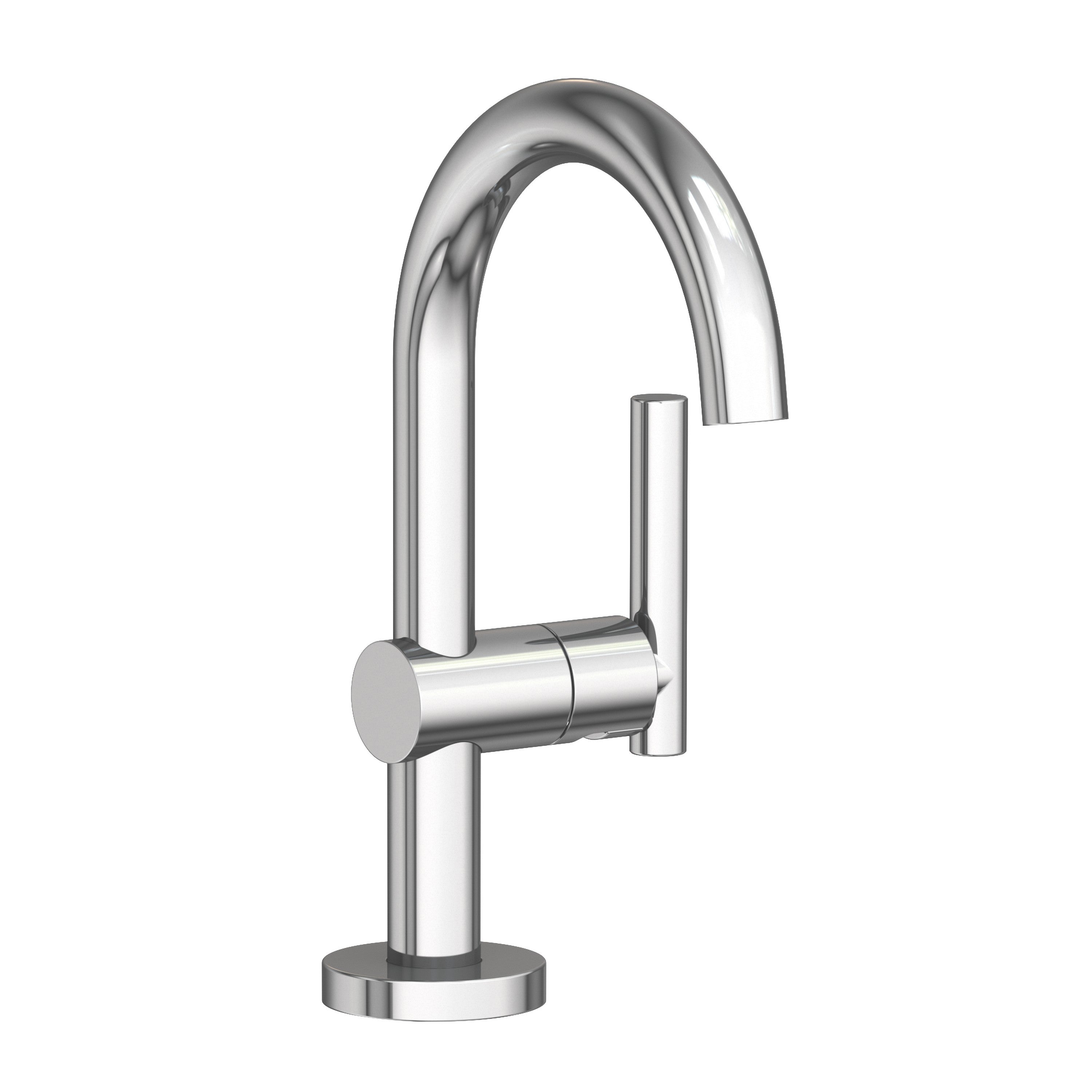 Newport Brass Pavani 3103 — Llave de Lavabo Monomando de Un Orificio — Cromo Pulido