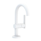 Newport Brass Pavani 3103 — Llave de Lavabo Monomando de Un Orificio — Blanco Mate