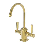 Newport Brass Zemora 3160-5603 — vista de producto — Oro Pulido (PVD)