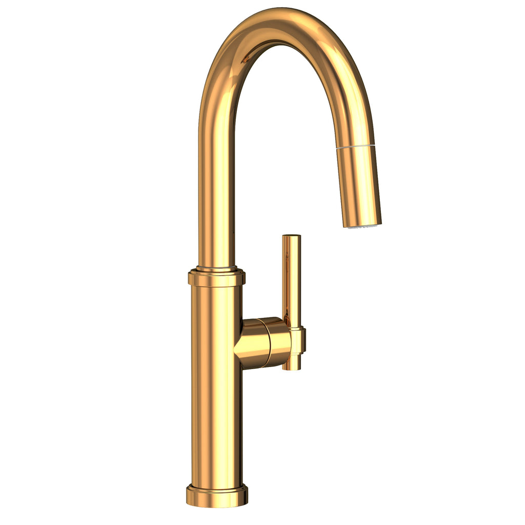 Newport Brass Seager 3180-5243 — vista de producto — Oro Pulido (PVD)