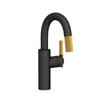 Newport Brass Muncy 3290-5223 — vista de producto — Flat Black x Satin Brass - PVD