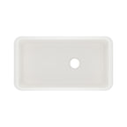 Rohl Allia Tarja Sencilla Bajocubierta de Fireclay 34" - Pergame
