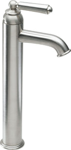 California Faucets Montecito Llave de Lavabo de Un Solo Orificio - Pico Alto - Palanca Art Deco