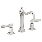 California Faucets Montecito 8" Llave de Lavabo de 3 Orificios para Cubierta, con Dos Manerales - Cromo Pulido
