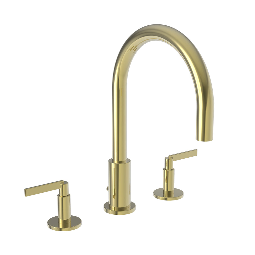 Newport Brass Tolmin 3320C — vista de producto — Latón sin Laca (Living)