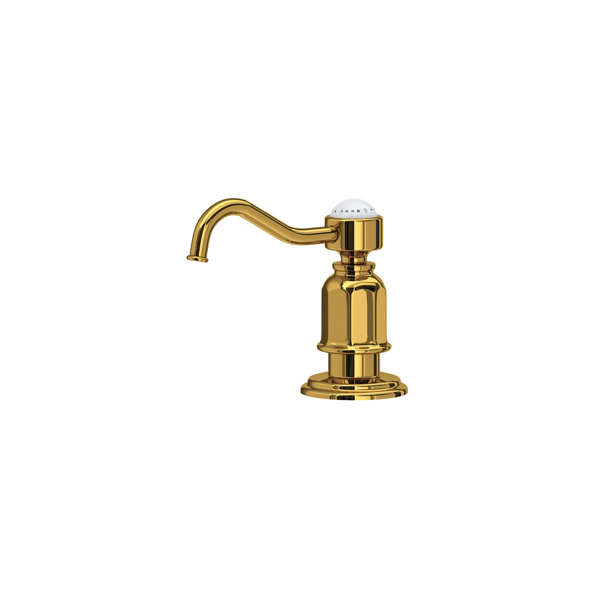 Rohl Edwardian Dispensador de Jabón - Latón sin Laca