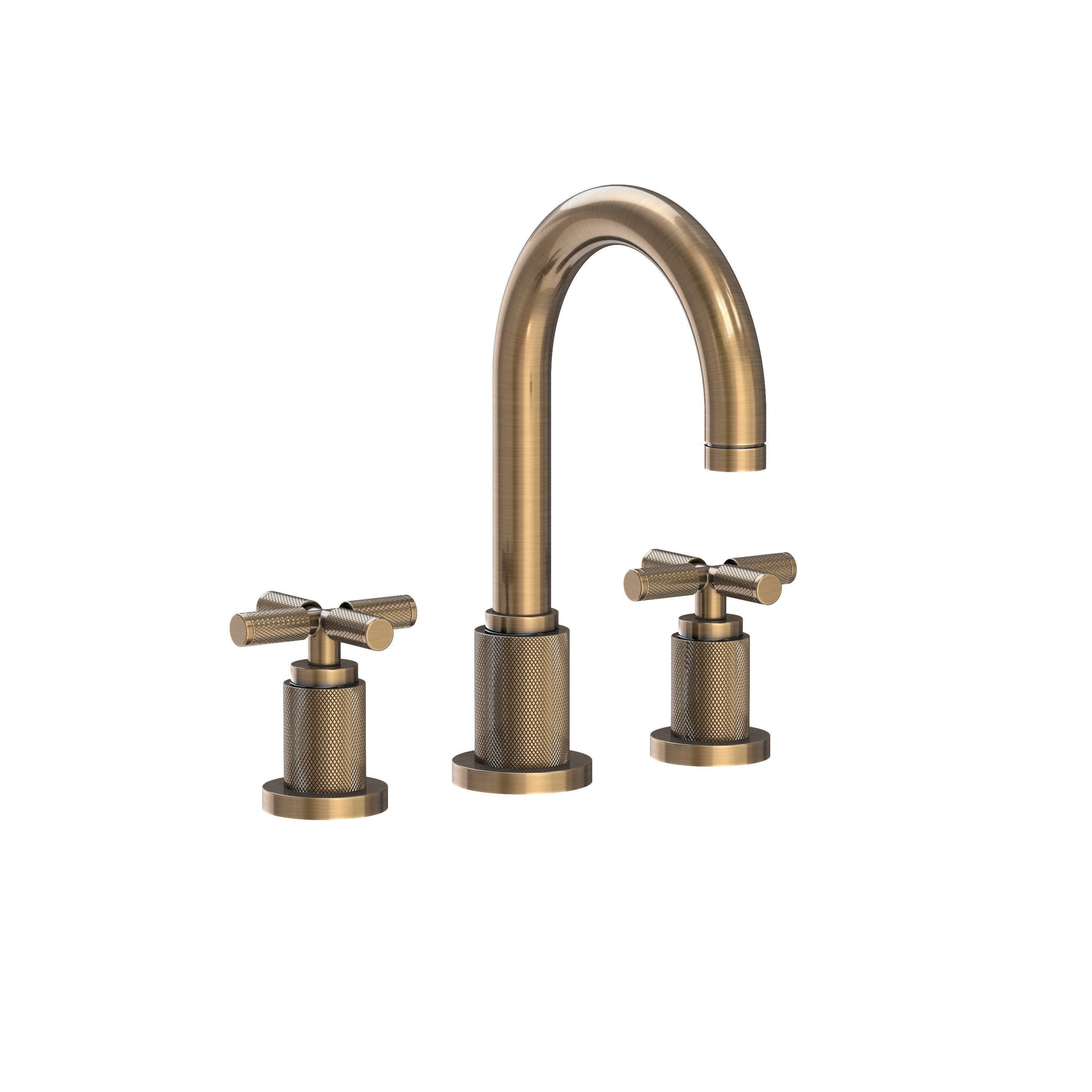 Newport Brass Kimbell 3430C — vista de producto — Latón Antiguo