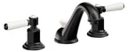 California Faucets Cardiff 8" Llave de Lavabo de 3 Orificios para Cubierta, con Dos Manerales - Negro Mate