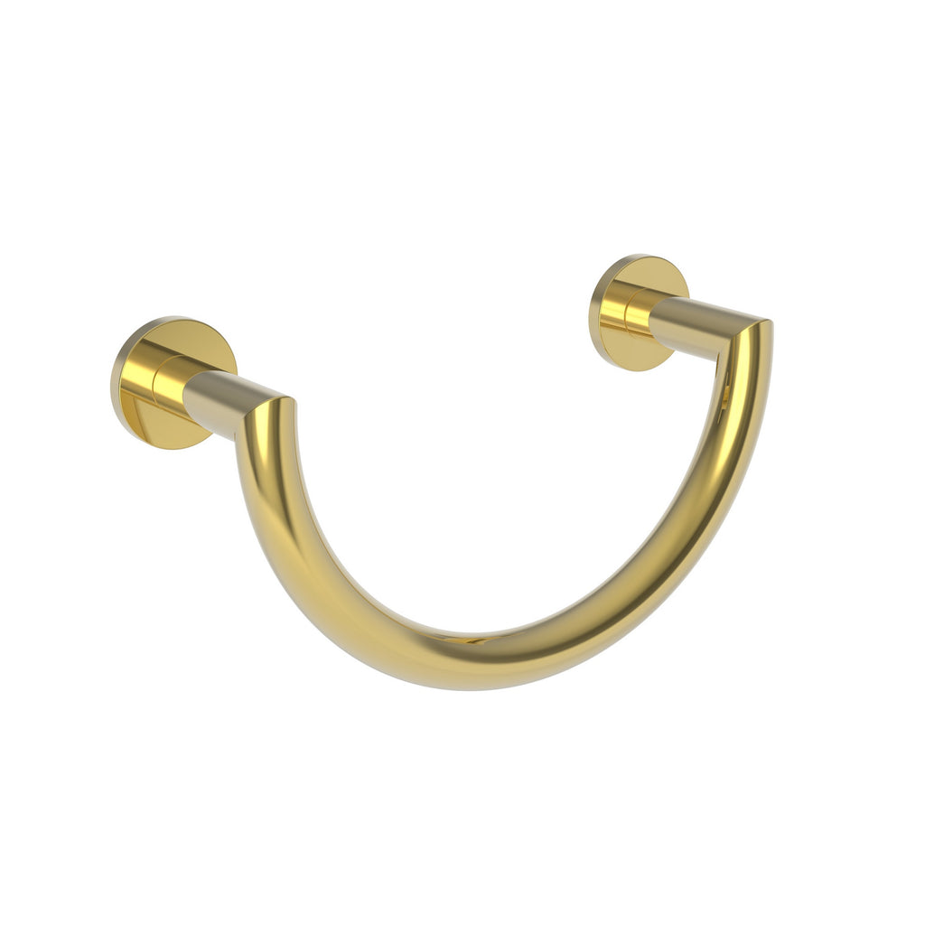 Newport Brass Pavani 36-09 — Argolla Toallera — Oro Pulido (PVD)