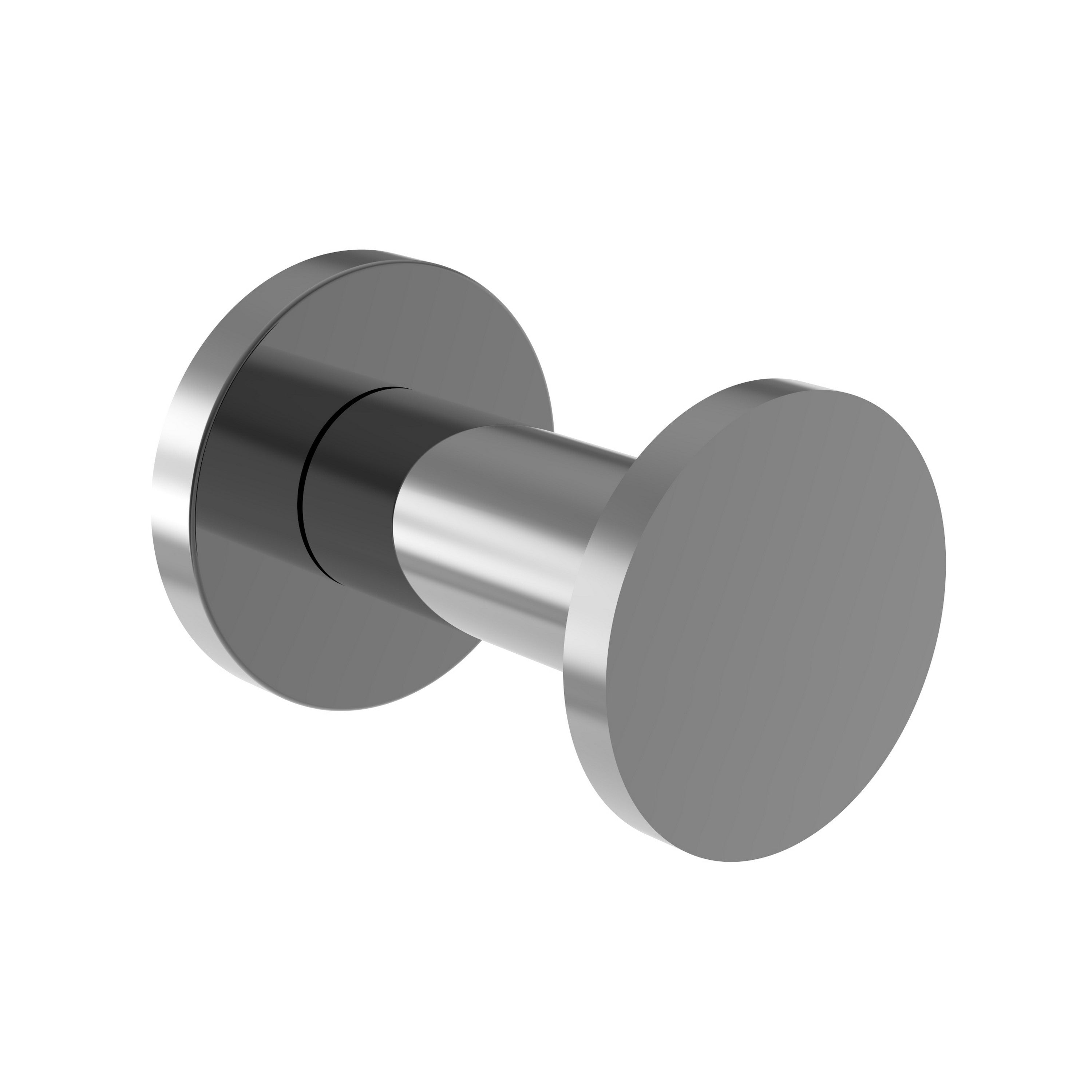 Newport Brass Pavani 36-12 — Gancho Sencillo para Bata — Cromo Medianoche