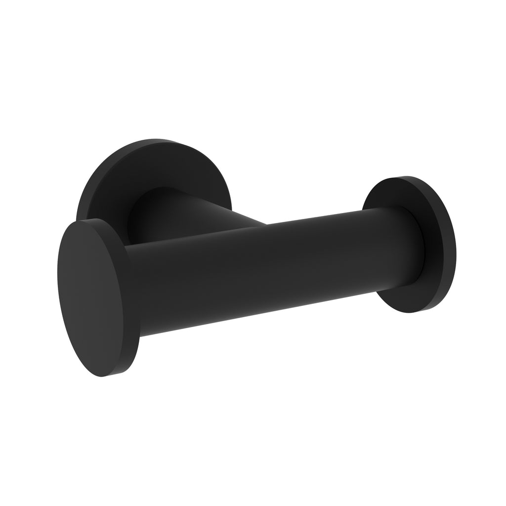 Newport Brass Pavani 36-13 — Gancho Doble para Bata — Negro Mate