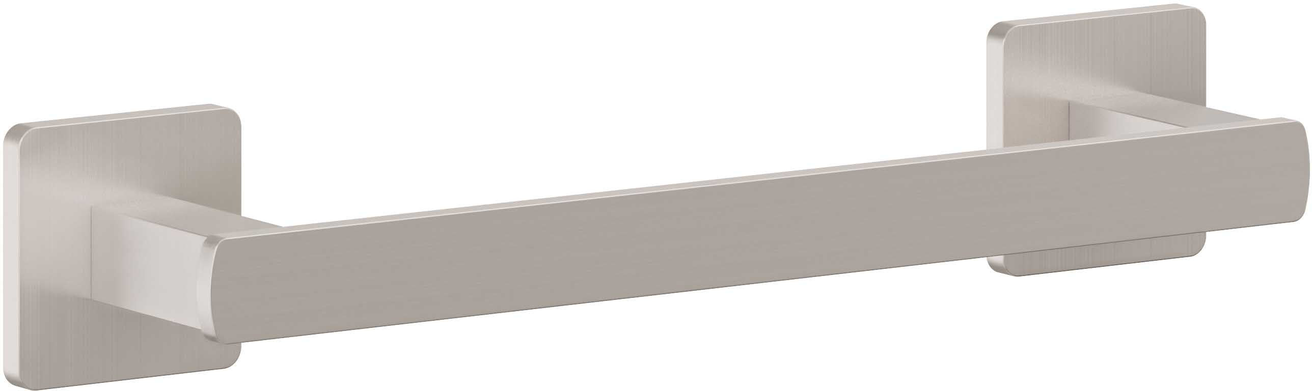 California Faucets San Elijo Barra de Toalla de Mano de 9" - Base Cuadrada - Níquel Satinado