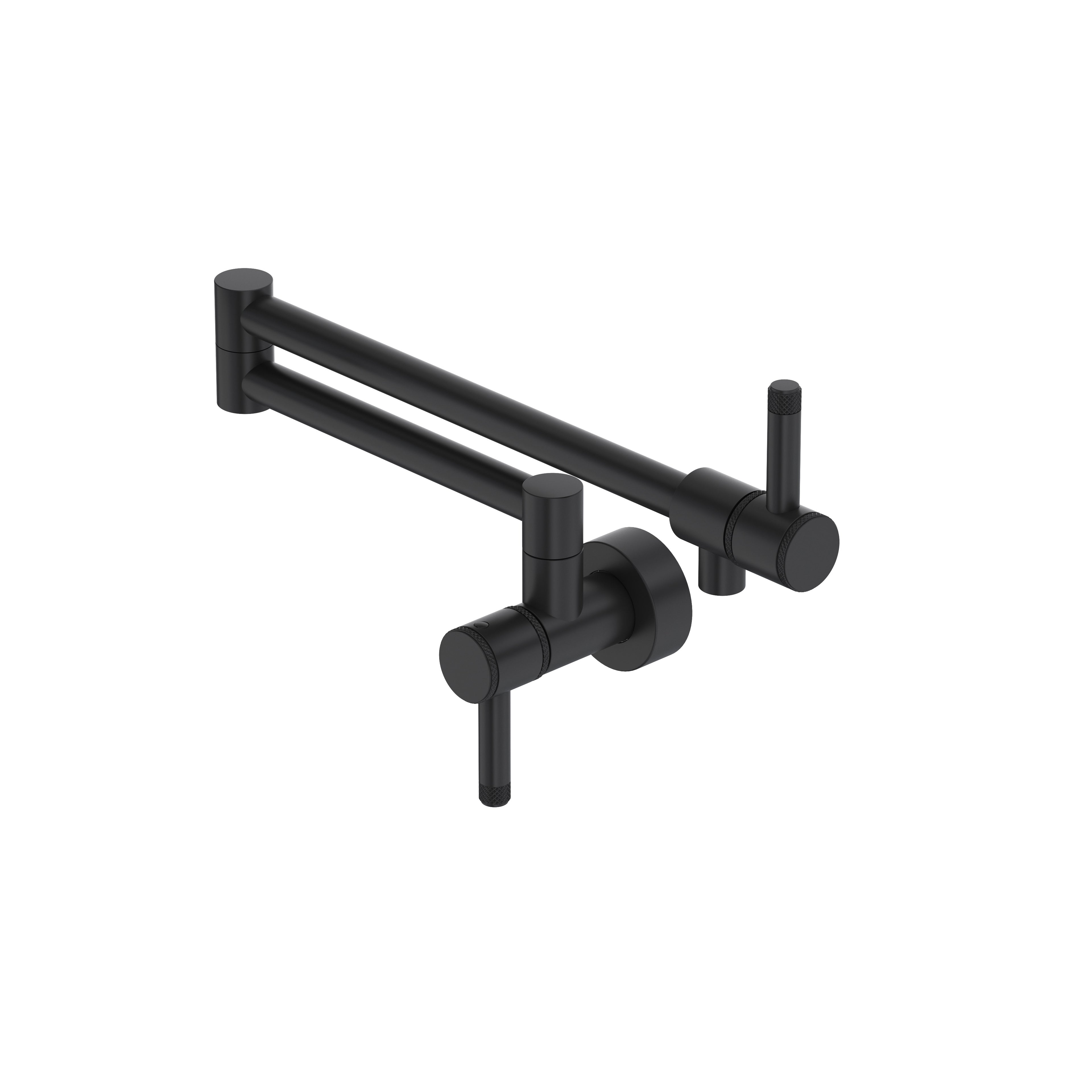 Rohl Campo Llenador de Ollas - Palanca - Negro Mate
