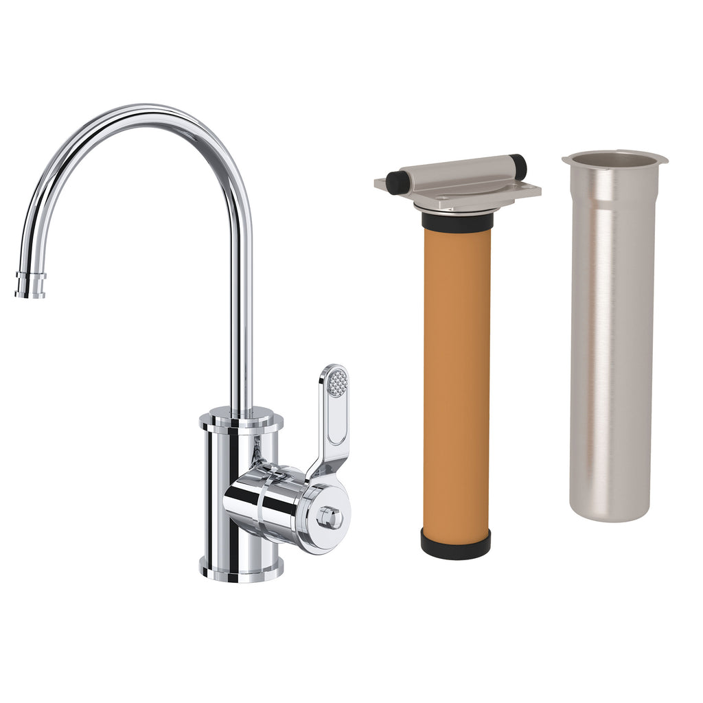Rohl Armstrong Kit de Mezcladora Filtradora de Cocina - Cromo Pulido
