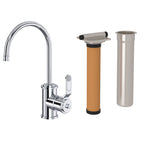Rohl Armstrong Kit de Mezcladora Filtradora de Cocina - Cromo Pulido