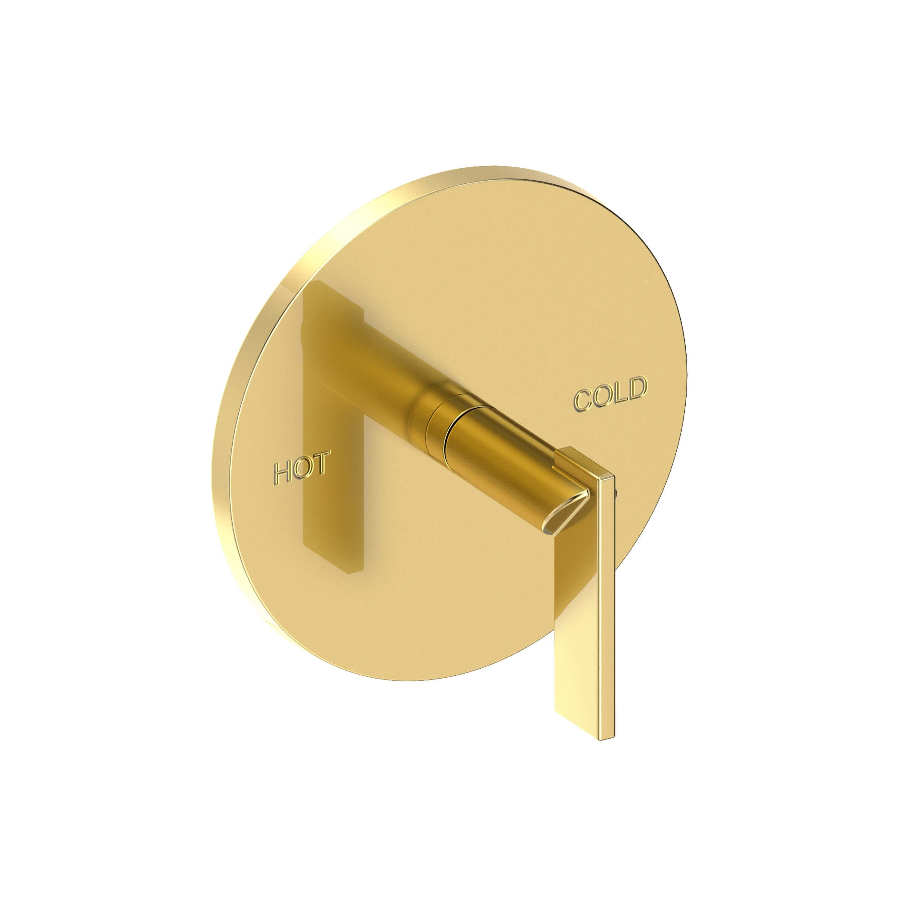 Newport Brass Pavani 4-2494BP — Placa de Regadera — Presión Balanceada — Latón Forever (PVD)