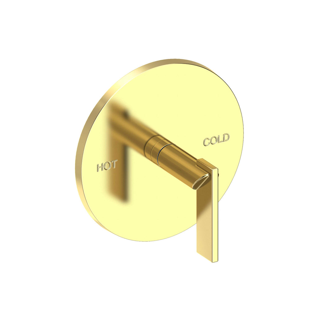 Newport Brass Pavani 4-2494BP — Placa de Regadera — Presión Balanceada — Latón sin Laca (Living)