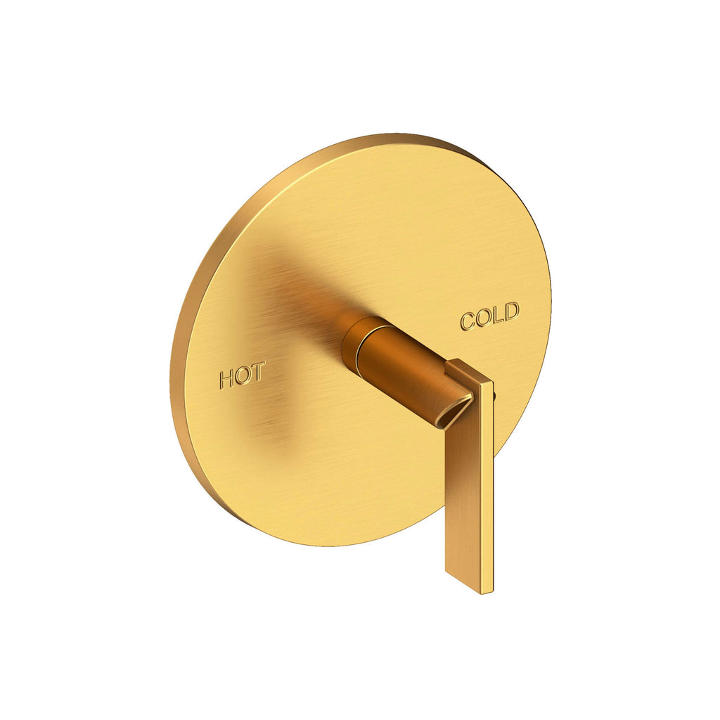 Newport Brass Pavani 4-2494BP — Placa de Regadera — Presión Balanceada — Oro Satinado (PVD)