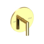 Newport Brass Pavani 4-3104BP — Placa de Regadera — Presión Balanceada — Latón sin Laca (Living)