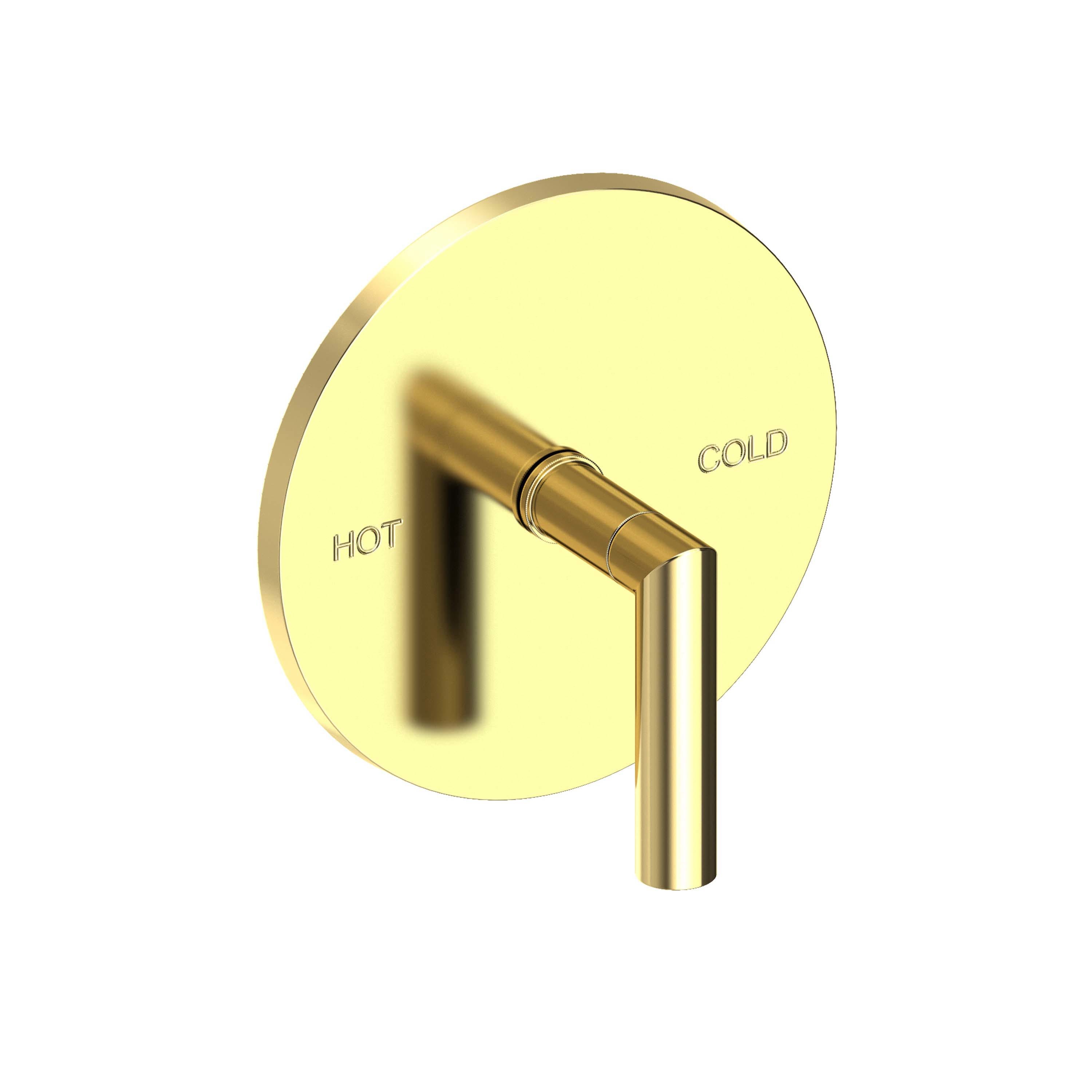 Newport Brass Pavani 4-3104BP — Placa de Regadera — Presión Balanceada — Latón sin Laca (Living)