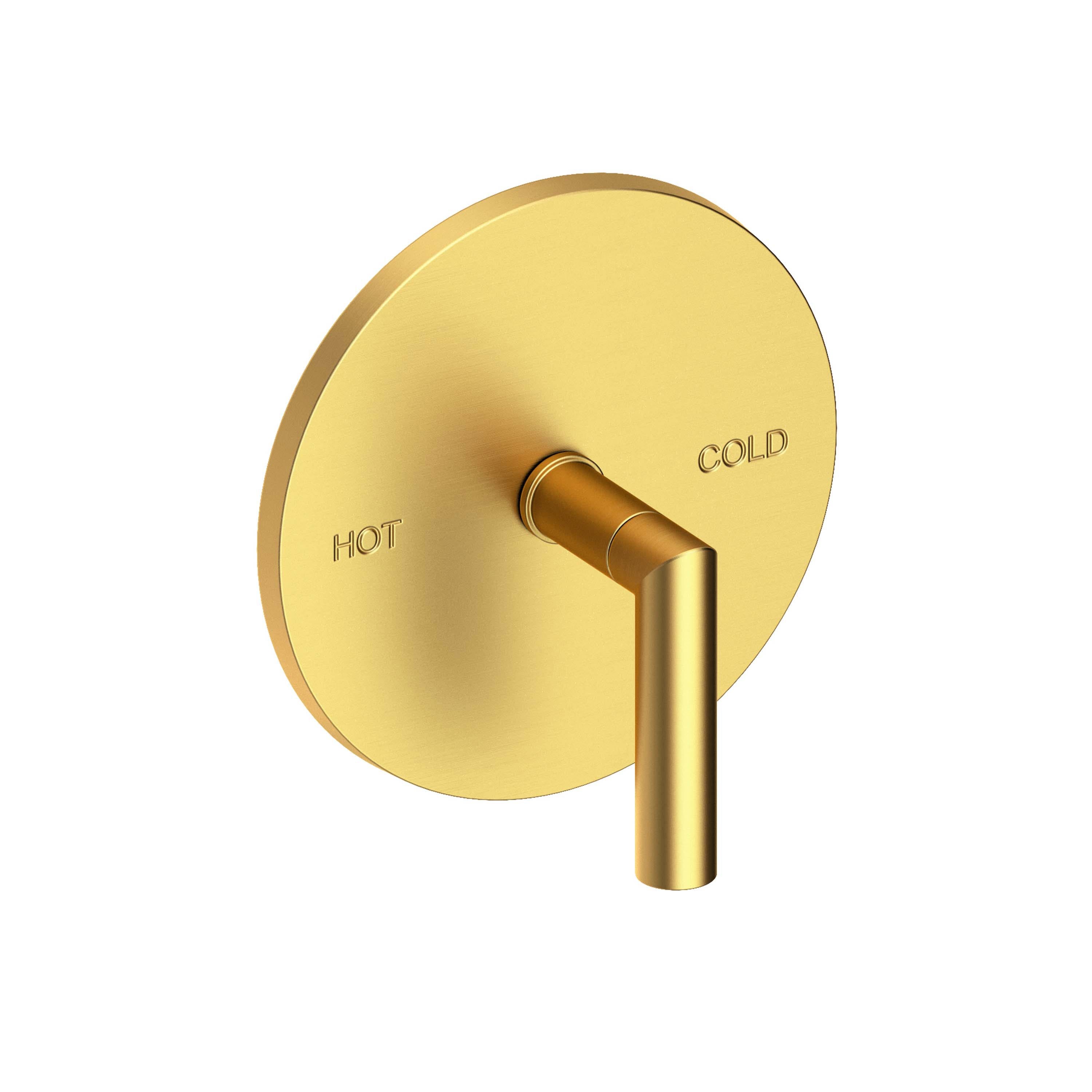 Newport Brass Pavani 4-3104BP — Placa de Regadera — Presión Balanceada — Bronce Satinado (PVD)