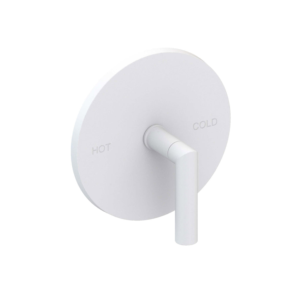 Newport Brass Pavani 4-3104BP — Placa de Regadera — Presión Balanceada — Blanco Mate