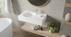 Badeloft Lavabo de Pared Oasis WT-02-D