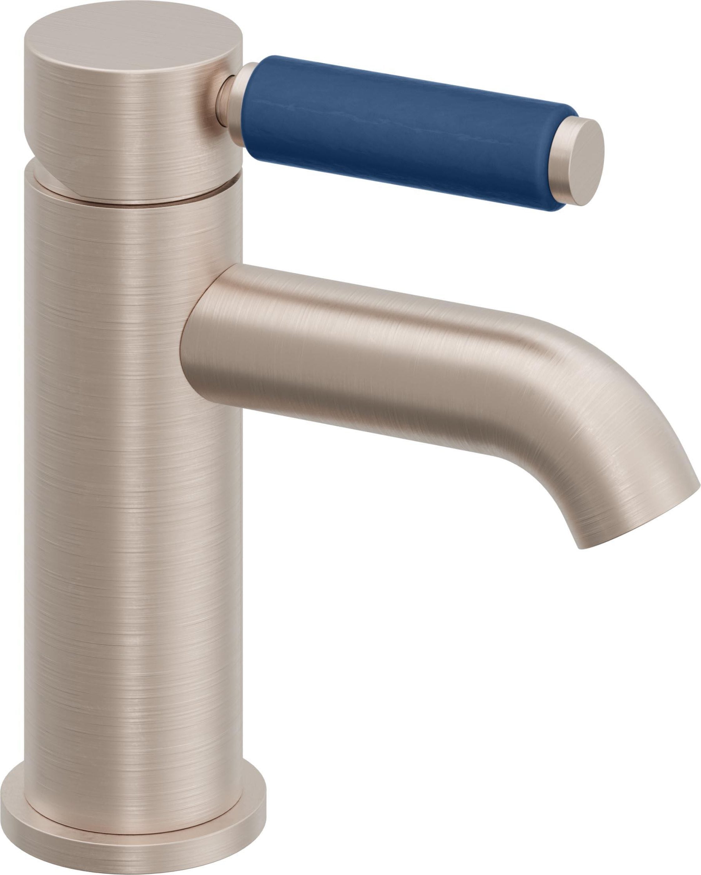 California Faucets Cayucos Llave de Lavabo de Un Solo Orificio - Níquel Satinado