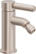 California Faucets Cayucos Bidet de Un Solo Orificio - Níquel Satinado