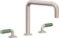 California Faucets Cayucos Juego Completo para Tina Romana - Níquel Satinado