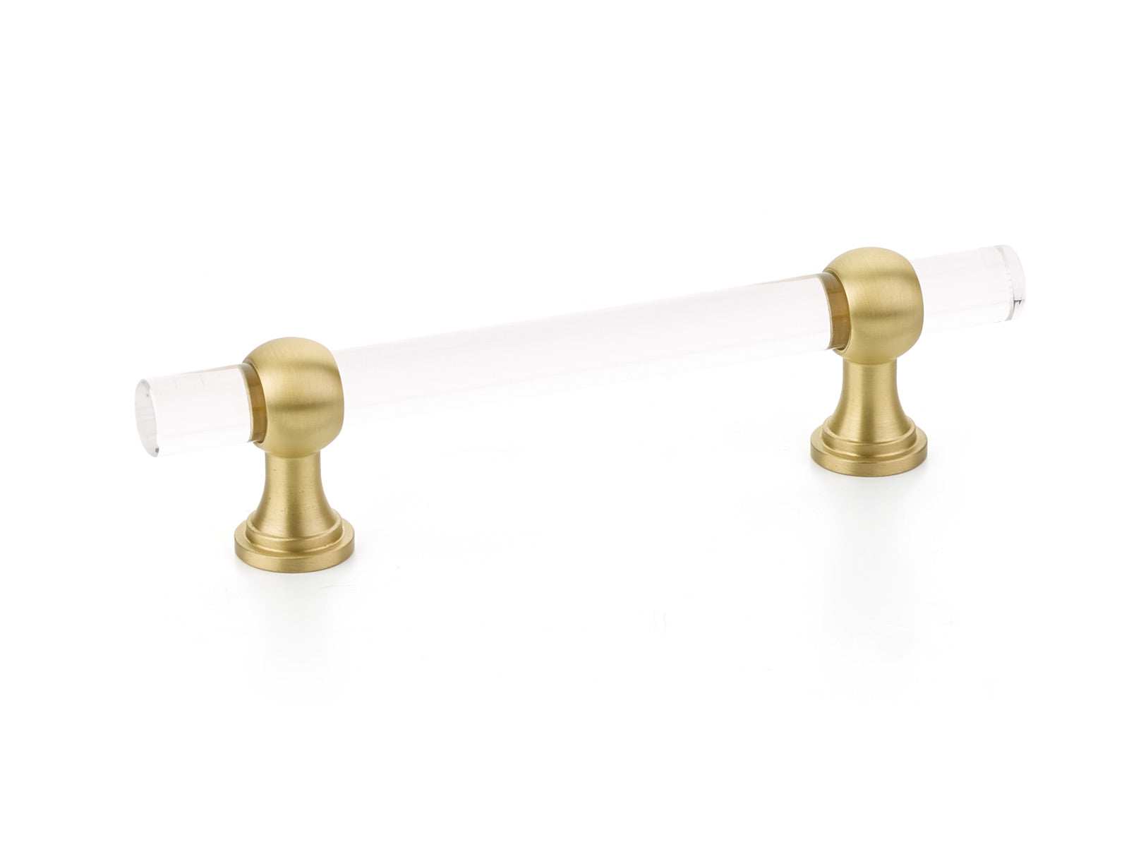 Schaub Jaladera de Barra Lumiere Transitional Adjustable — Latón Satinado